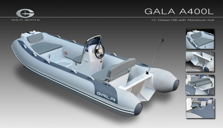 Barca RIB Gala Atlantis DELUXE A400L [4]