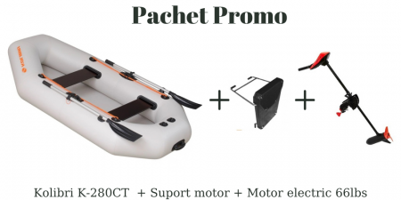 Pachet Promo Kolibri K-280CT  + Motor electric 66lbs [0]