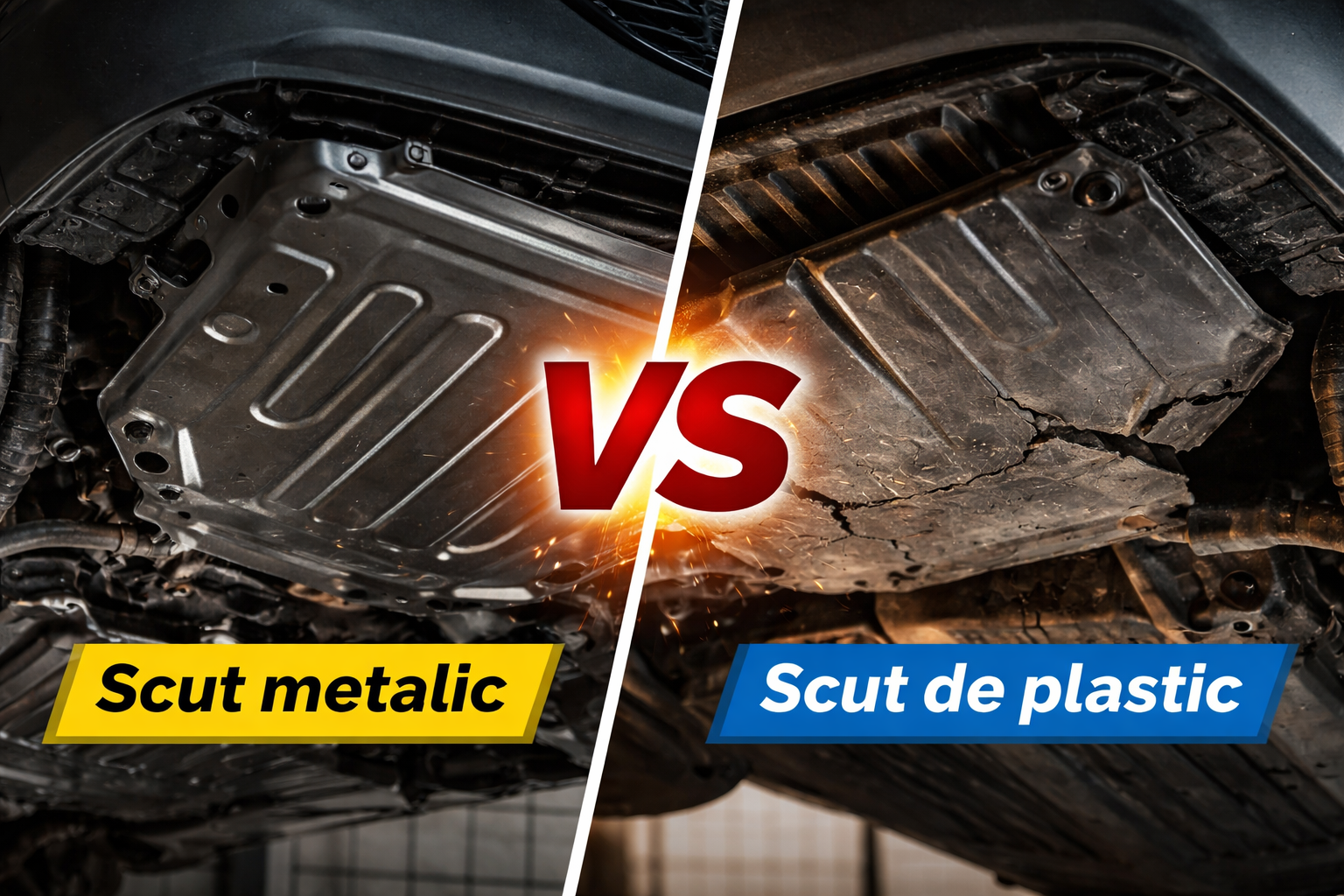 Scut motor metalic vs plastic