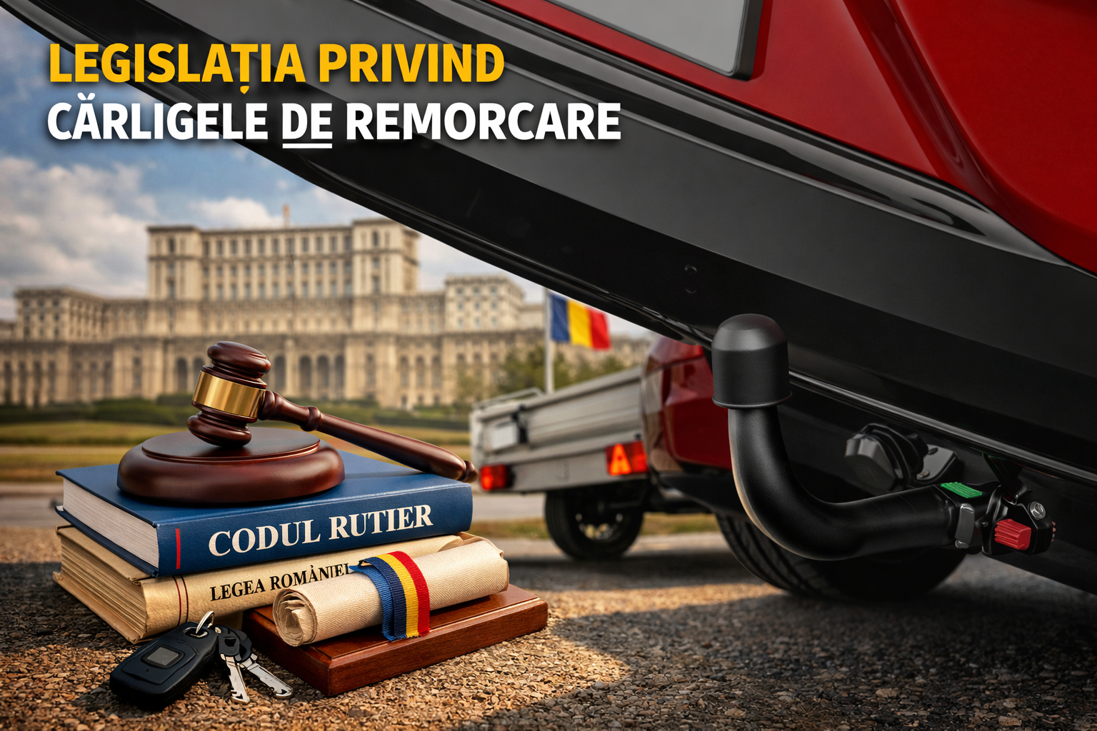 Legislația din România pentru cârlig remorcare – ghid complet pentru șoferi
