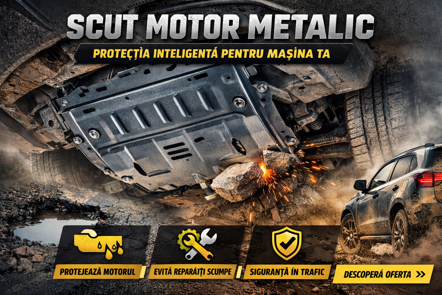 De ce sa cumperi un scut motor metalic