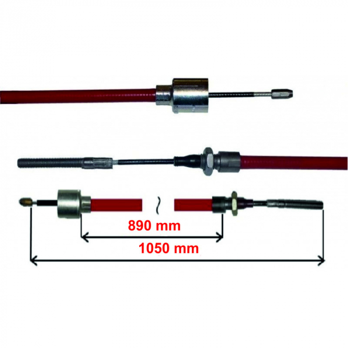 Cablu de frana ptr. remorca cu punte AL-KO 890/1050 [2]