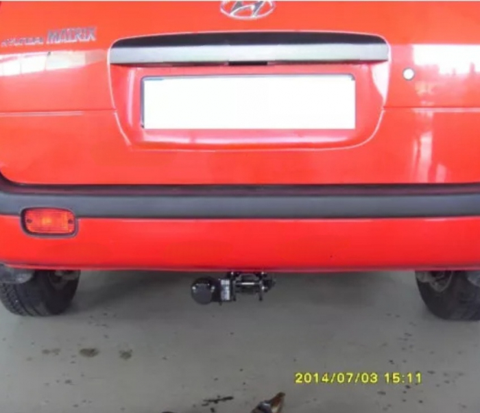 Carlig remorcare Hyundai Matrix dupa 2001 demontabil cu maneta marca Autohak [8]
