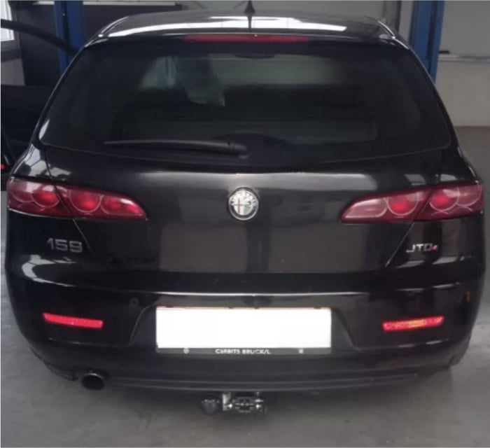Cârlig de remorcare detașabil orizontal Alfa Romeo 159 (2006 - prezent) Auto-Hak AL 38A - karmaster.ro [2]
