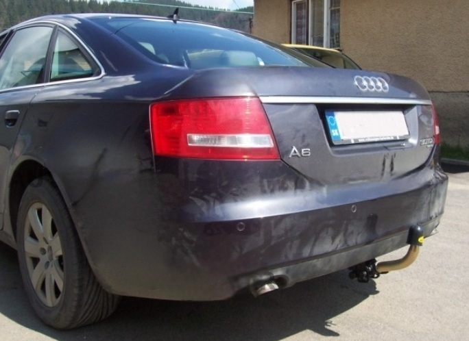 Carlig remorcare Audi A6 2004 - 2011 demontabil automat cu maneta marca Autohak [3]