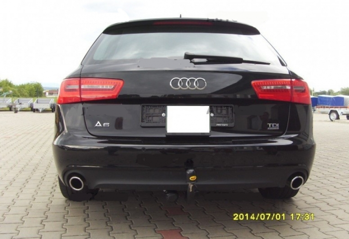 Carlig remorcare Audi A6 4G 2011 - 2018 vertical cu cheie marca Autohak [5]