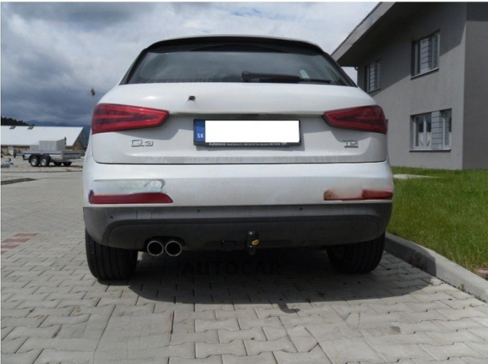 Carlig remorcare Audi Q3 8U 2011 - 2018 vertical cu cheie marca Autohak [4]