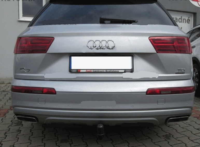 Carlig remorcare Audi Q7 4M dupa 2015 vertical cu cheie marca Autohak [5]