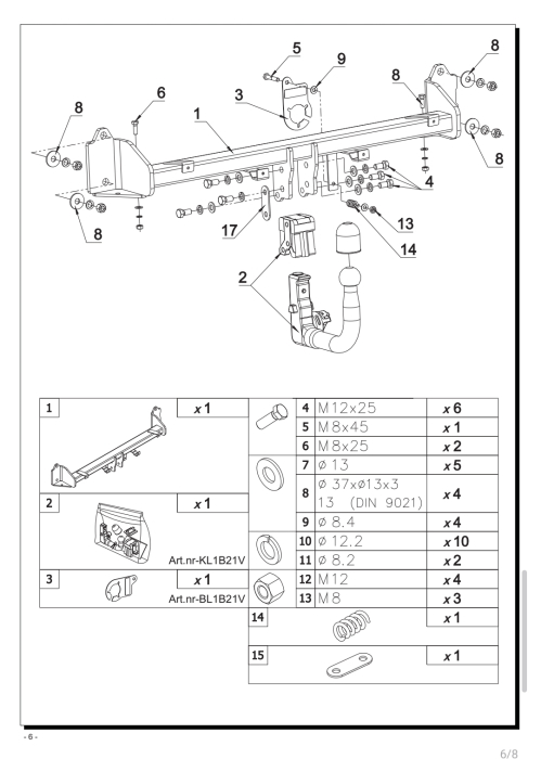 Cârlig de remorcare automat vertical cu cheie Auto Hak pentru BMW Seria 5 GT F07 [13]