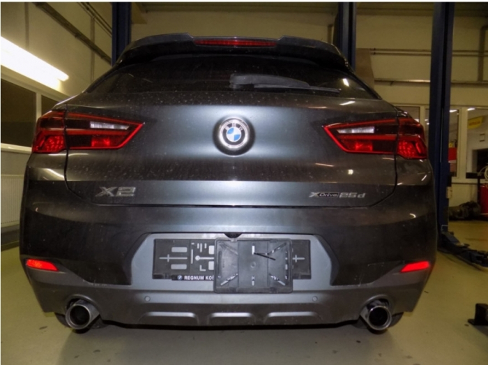 Carlig remorcare BMW X2 dupa 2018 vertical cu cheie marca Bosal [4]