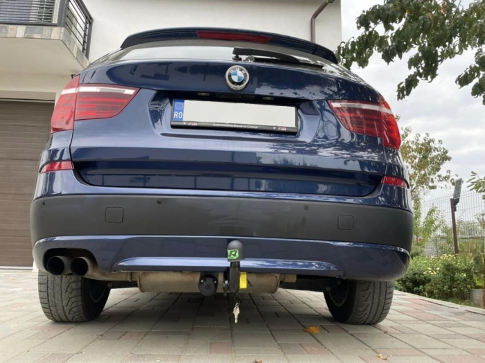 Carlig remorcare BMW X3 F25 suv 2010 - 2017 demontabil vertical [3]