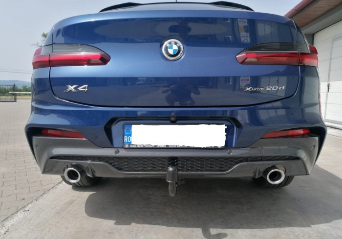 Carlig remorcare BMW X4  G02 dupa 2018 vertical cu cheie marca Autohak [10]