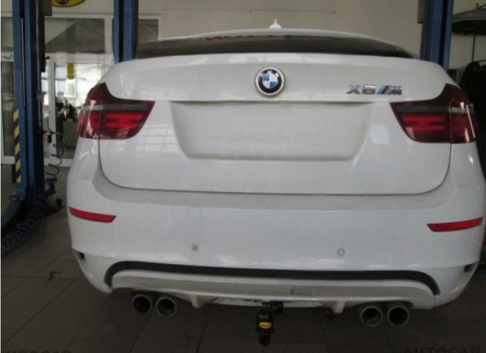 Carlig remorcare BMW X6 E71 F16 2007 - 2020 vertical cu cheie marca Autohak [7]