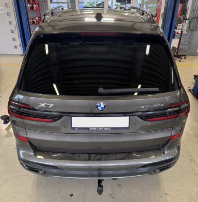 Cârlig Remorcare Auto-Hak Automat BMW X7 G07 2019 - Prezent SUV M Pakiet Sferă Demontabilă Verticală cu Cheie Cod Produs B 33V Omologare Europeană [5]