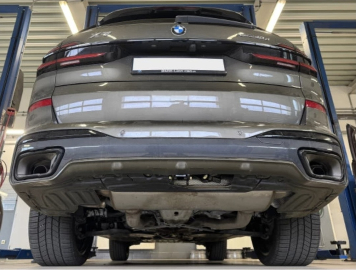 Cârlig Remorcare Auto-Hak Automat BMW X7 G07 2019 - Prezent SUV M Pakiet Sferă Demontabilă Verticală cu Cheie Cod Produs B 33V Omologare Europeană [11]