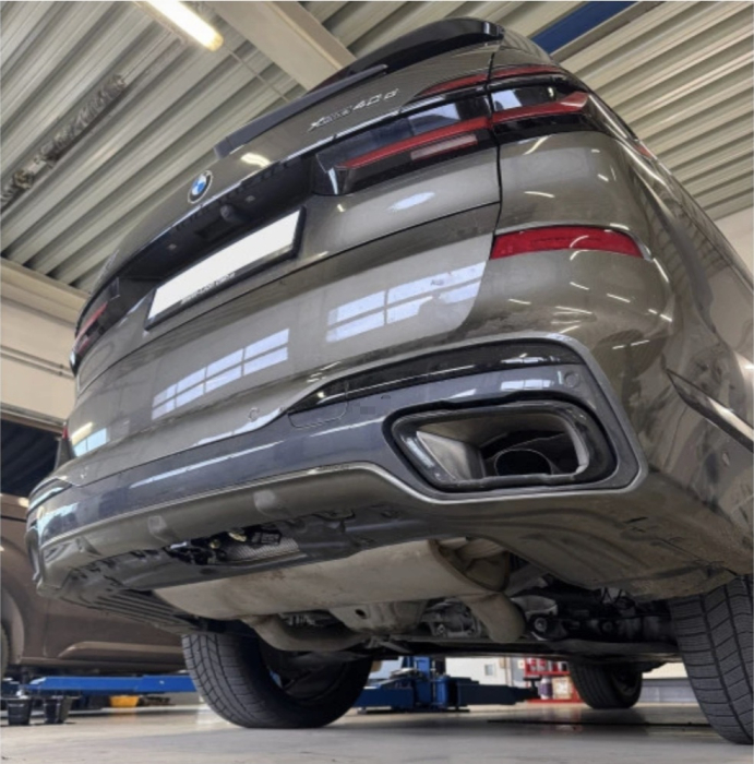 Cârlig Remorcare Auto-Hak Automat BMW X7 G07 2019 - Prezent SUV M Pakiet Sferă Demontabilă Verticală cu Cheie Cod Produs B 33V Omologare Europeană [14]
