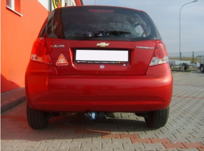 Carlig remorcare Chevrolet Kalos 3/5 usi 2002 - 2008 demontabil automat cu maneta marca Autohak [6]