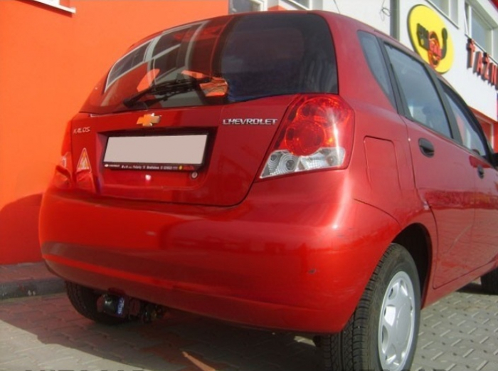 Carlig remorcare Chevrolet Kalos 3/5 usi 2002 - 2008 demontabil automat cu maneta marca Autohak [5]