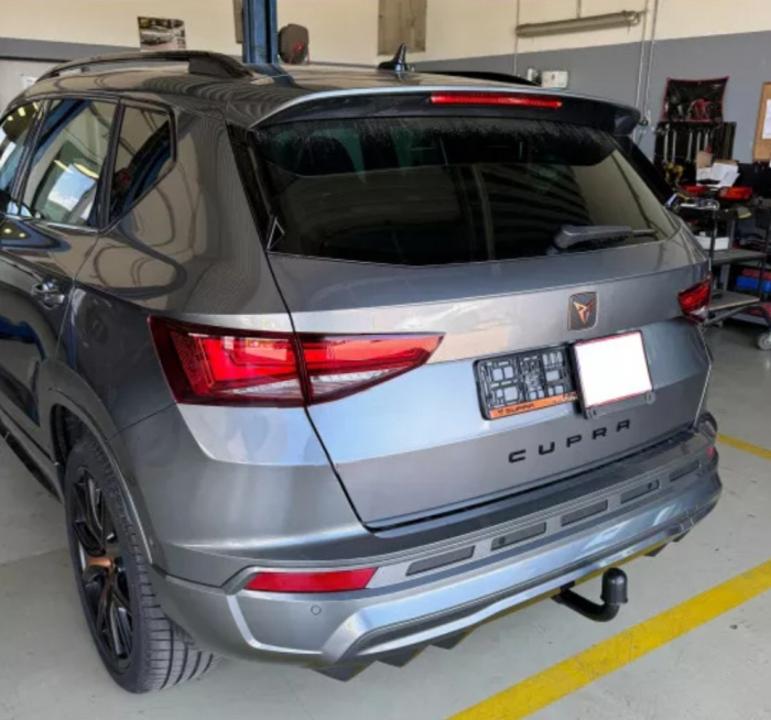 Carlig remorcare Cupra Ateca fabricat 2019 - prezent vertical cu cheie marca Autohak [6]