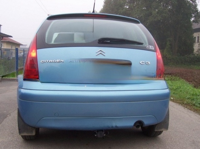 Carlig remorcare Citroen C3 2002 - 2009 demontabil automat cu maneta marca Autohak [8]