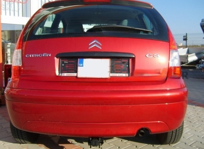Carlig remorcare Citroen C3 2002 - 2009 demontabil automat cu maneta marca Autohak [4]