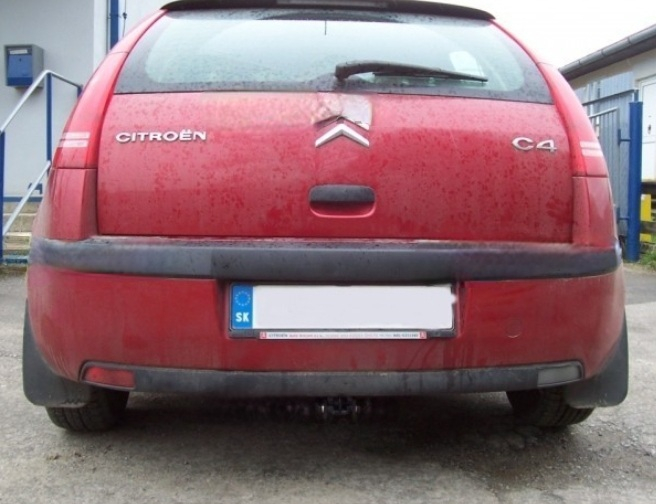 Carlig remorcare Citroen C4 3 - 5 usi 2004 - 2010 demontabil automat cu maneta marca Autohak [2]