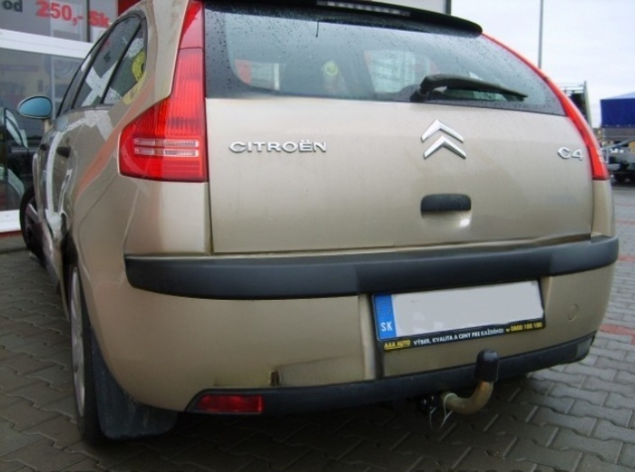 Carlig remorcare Citroen C4 3 - 5 usi 2004 - 2010 demontabil automat cu maneta marca Autohak [5]