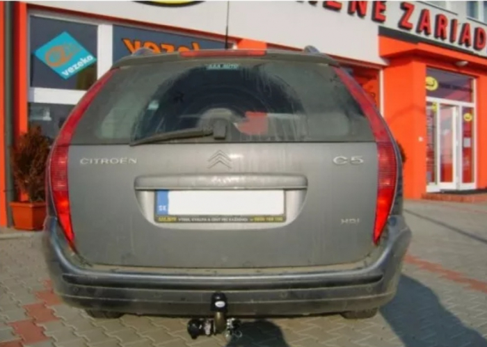 Carlig remorcare Citroen C5 combi 2000 - 2004 demontabil automat cu maneta marca Autohak [2]