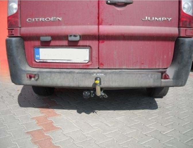 Carlig remorcare Citroen Jumpy 2006 - 2016 demontabil automat cu maneta marca Autohak [8]