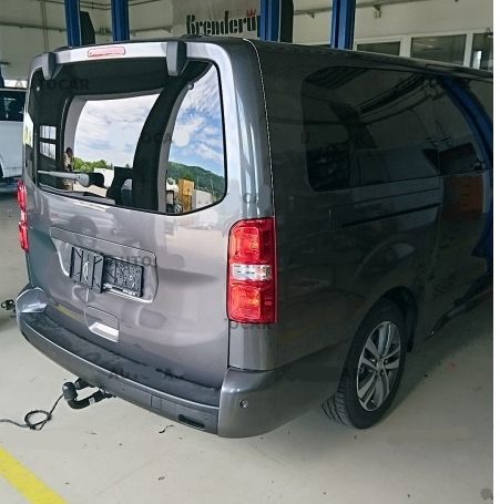 Carlig remorcare Citroen Jumpy dupa 2016 vertical cu cheie marca Autohak [4]