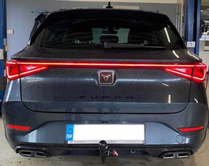 Carlig remorcare Cupra Leon combi 2020 - prezent demontabil automat vertical, marca Bosal / Oris [2]