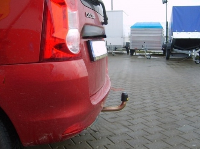 Carlig remorcare Dacia Logan MCV dupa 2007 - 2012 demontabil automat cu maneta marca Autohak [8]