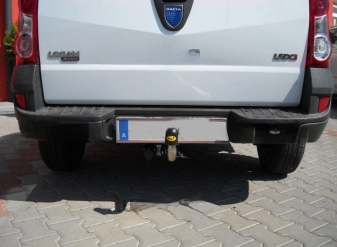 Carlig remorcare Dacia Logan MCV dupa 2007 - 2012 demontabil automat cu maneta marca Autohak [6]