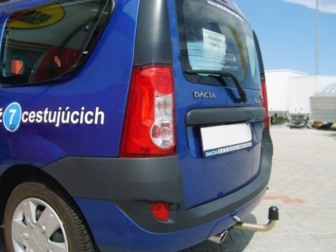 Carlig remorcare Dacia Logan MCV dupa 2007 - 2012 demontabil automat cu maneta marca Autohak [4]