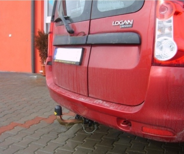 Carlig remorcare Dacia Logan MCV dupa 2007 - 2012 demontabil automat cu maneta marca Autohak [7]