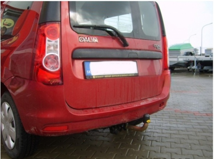 Carlig remorcare Dacia Logan MCV dupa 2007 - 2012 demontabil automat cu maneta marca Autohak [9]