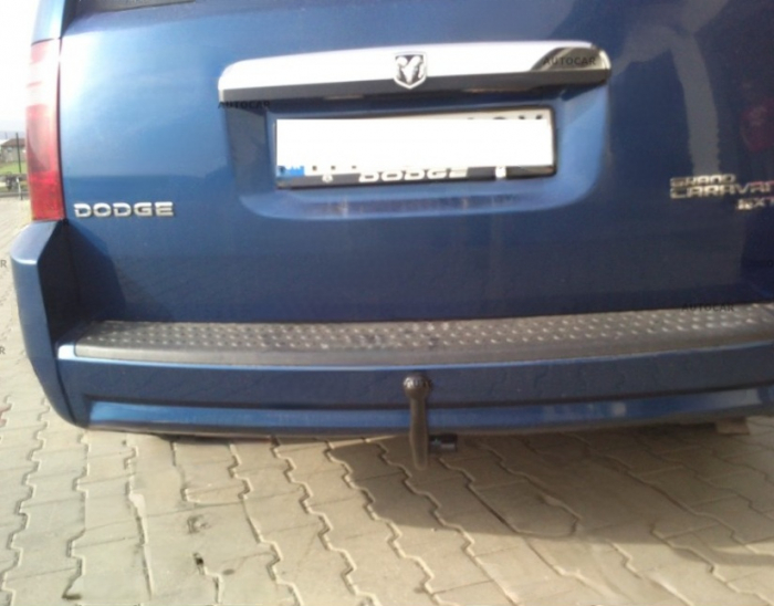 Carlig remorcare Dodge Grand Caravan dupa 2010 demontabil automat vertical marca Thule [8]
