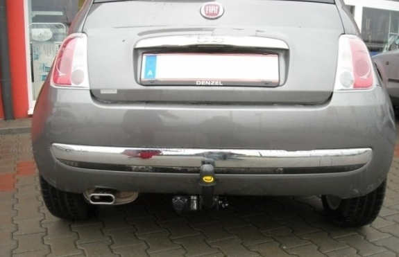 Carlig remorcare Fiat 500 2007 - 2017 demontabil automat cu maneta marca Autohak [4]