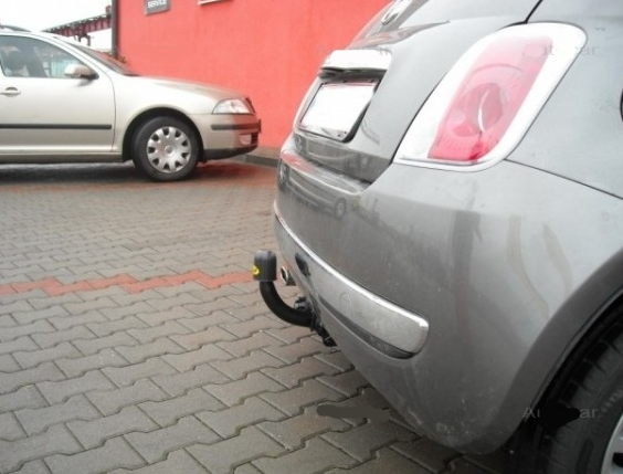 Carlig remorcare Fiat 500 2007 - 2017 demontabil automat cu maneta marca Autohak [3]