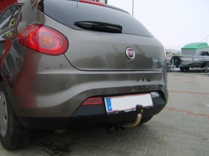 Carlig remorcare Fiat Bravo dupa 2007 demontabil automat cu maneta marca Autohak [4]