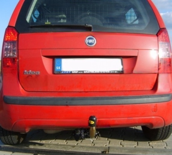 Carlig remorcare Fiat Idea dupa 2004 demontabil automat cu maneta marca Autohak [2]