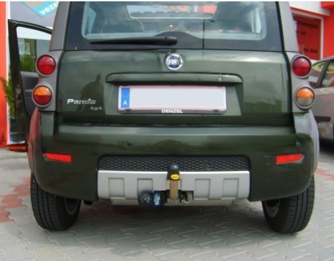 Carlig remorcare Fiat Panda 2003 - 2011 demontabil automat cu maneta marca Autohak [2]