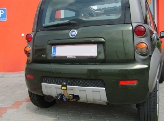 Carlig remorcare Fiat Panda 2003 - 2011 demontabil automat cu maneta marca Autohak [4]