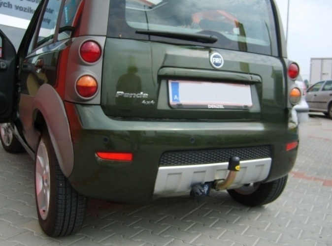 Carlig remorcare Fiat Panda 2003 - 2011 demontabil automat cu maneta marca Autohak [3]
