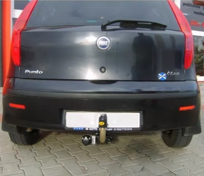 Carlig remorcare Fiat Punto 3/5 usi 1999 -2011 demontabil automat cu maneta marca Autohak [4]