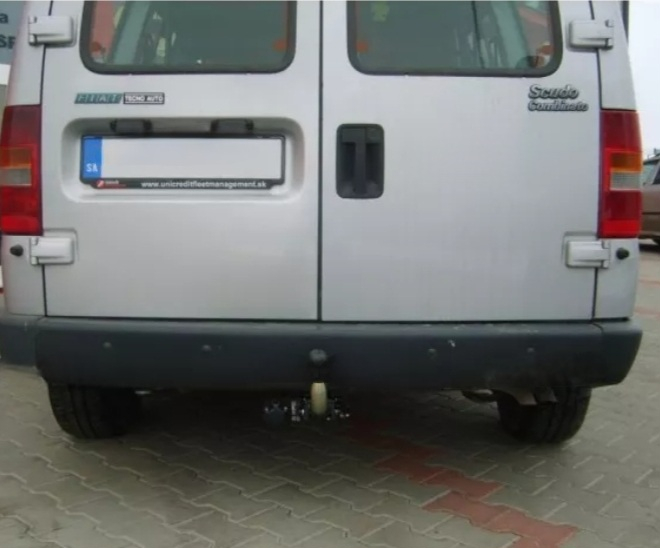 Carlig remorcare Fiat Scudo 1994 - 2006 demontabil automat cu maneta marca Autohak [4]