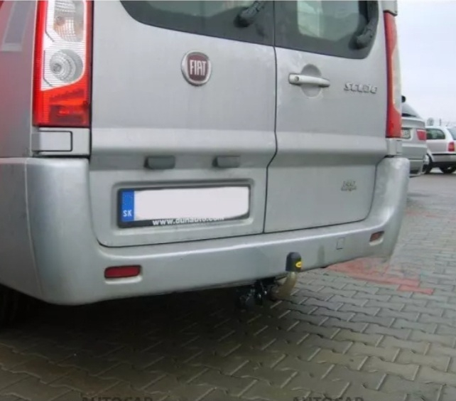 Carlig remorcare Fiat Scudo dupa 2006 demontabil automat cu maneta marca Autohak [4]