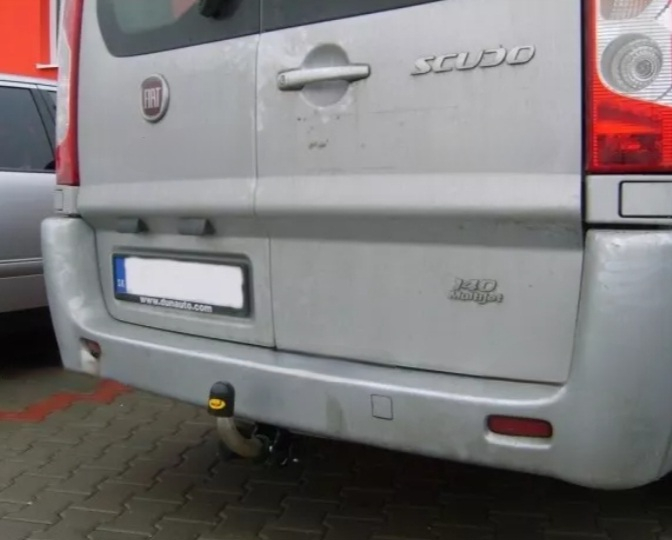Carlig remorcare Fiat Scudo dupa 2006 demontabil automat cu maneta marca Autohak [3]