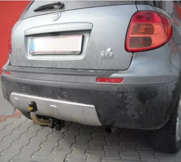 Carlig remorcare Fiat Sedici dupa 2006 (4x4) demontabil automat cu maneta marca Autohak [4]