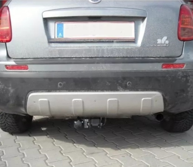 Carlig remorcare Fiat Sedici dupa 2006 (4x4) demontabil automat cu maneta marca Autohak [5]